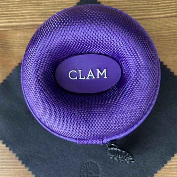 Clam Single Watch Travel Case - Wimbledon Purple - Image 2