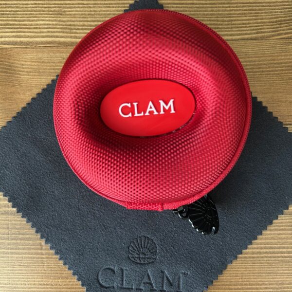 Clam Single Watch Travel Case - Pepsi Red - Image 2