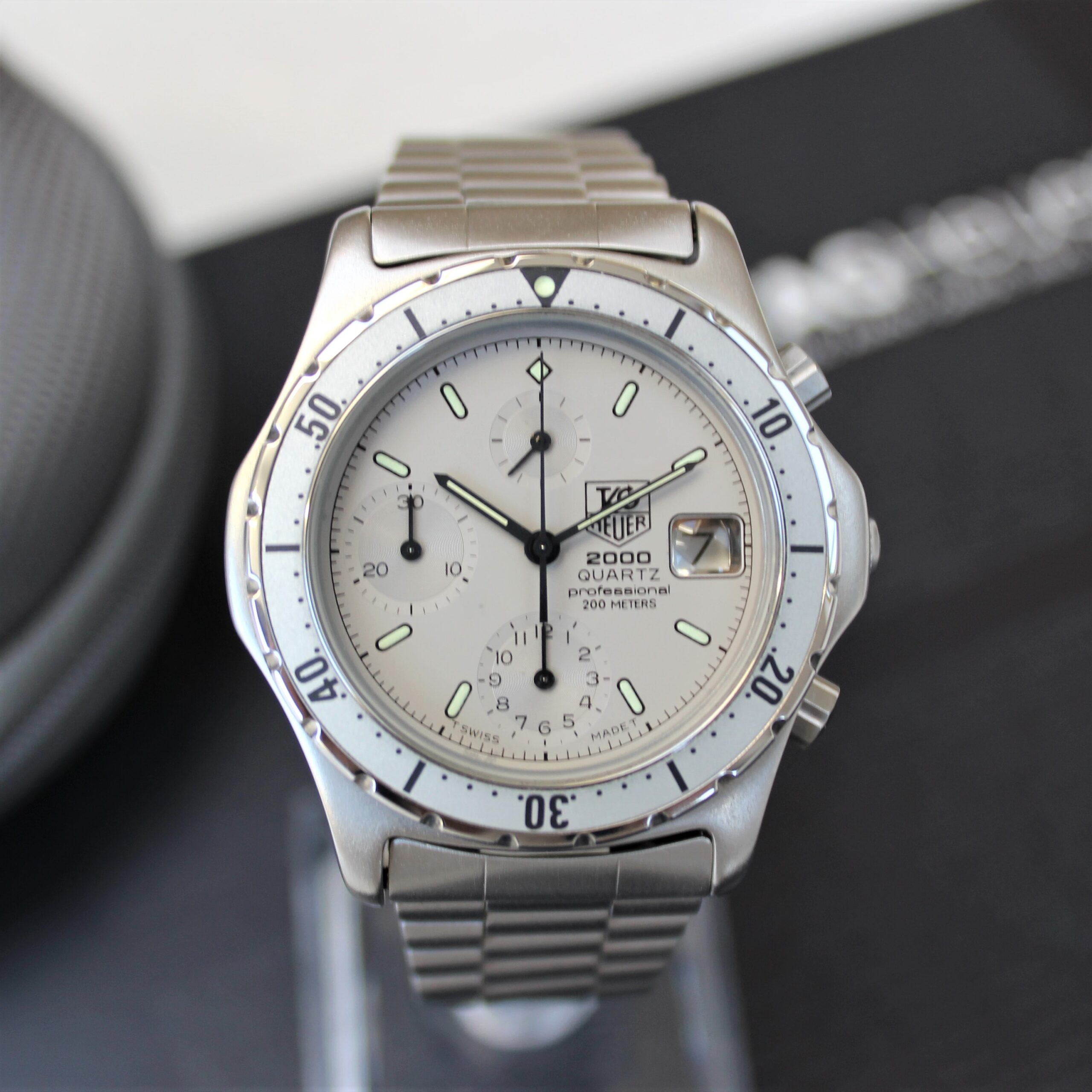 1980’s TAG Heuer 2000 Quartz Chronograph 200m Gents Watch 262.206/1