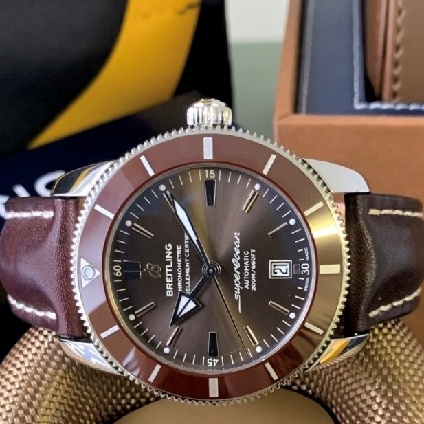 2019 Breitling Superocean Heritage II 46mm Automatic Bronze AB202033/Q618 - Image 2