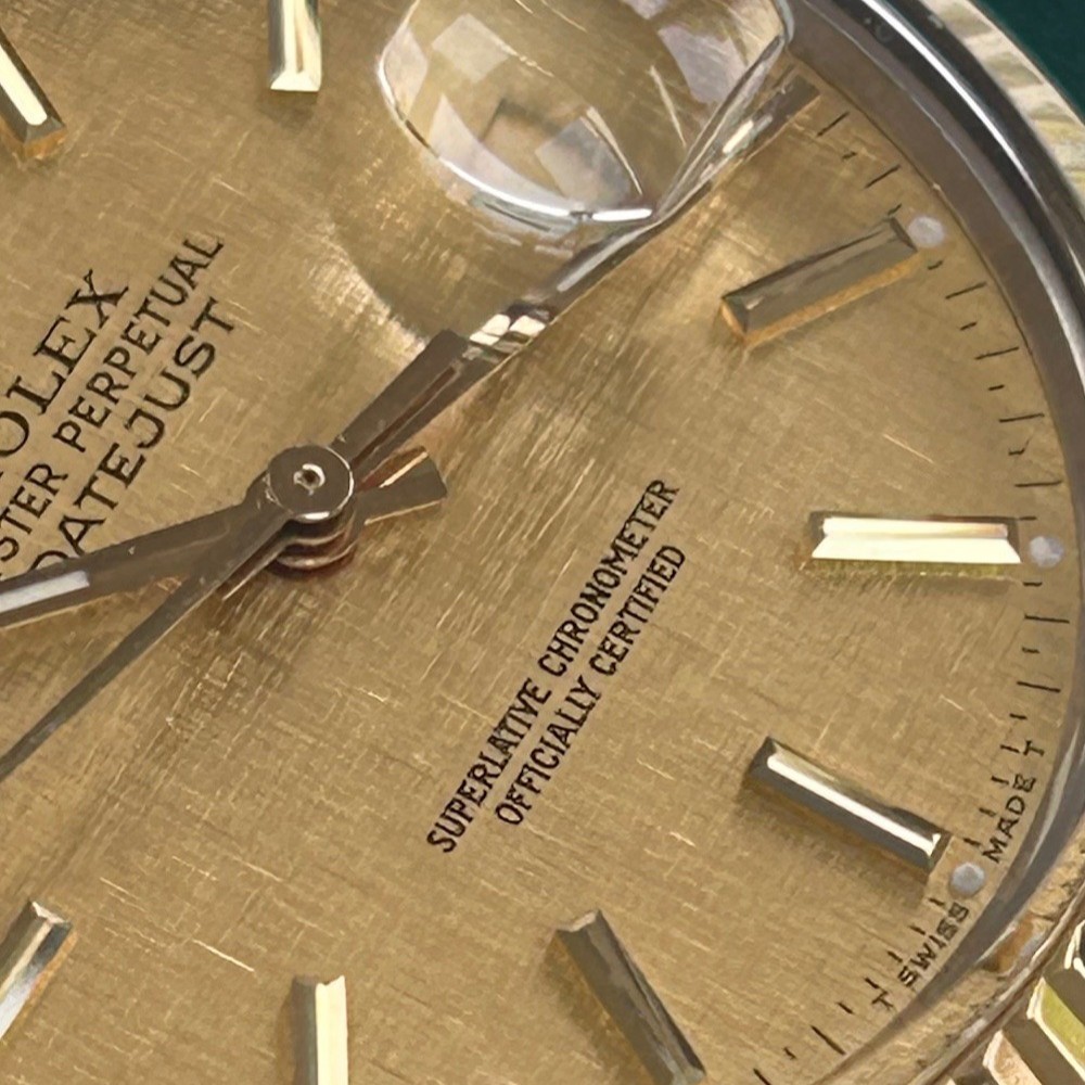 1988 Rolex Oyster Perpetual Datejust 18ct Yellow Gold & Stainless Steel 36mm Automatic Ref 16013 Linen Dial - Image 17