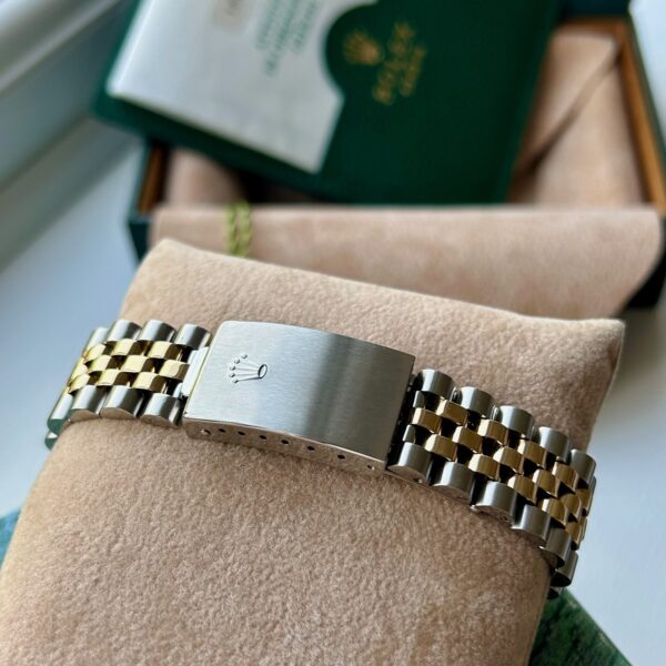 1988 Rolex Oyster Perpetual Datejust 18ct Yellow Gold & Stainless Steel 36mm Automatic Ref 16013 Linen Dial - Image 14