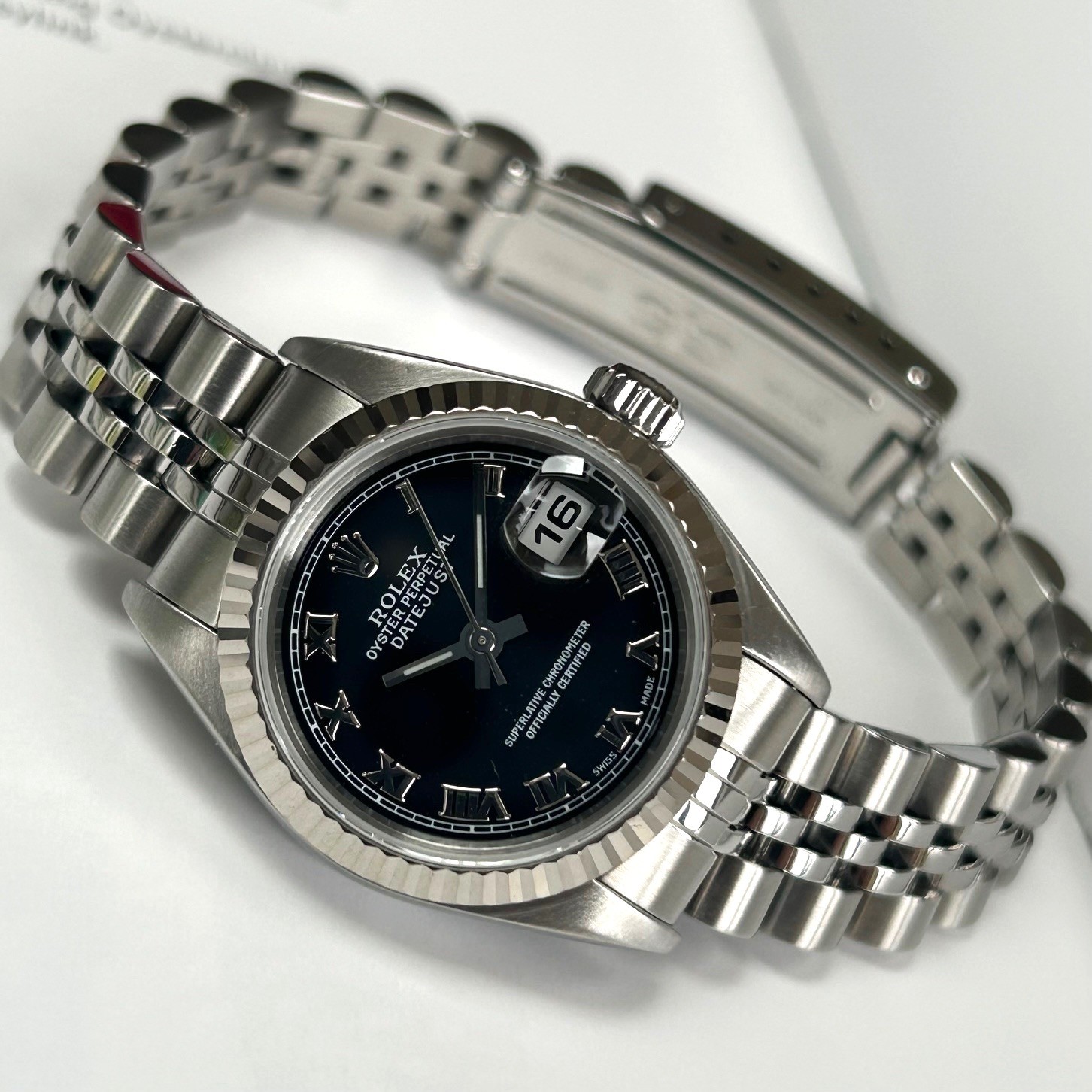 2000 Rolex Oyster Perpetual Lady Datejust 26mm Automatic 79174 - Image 16