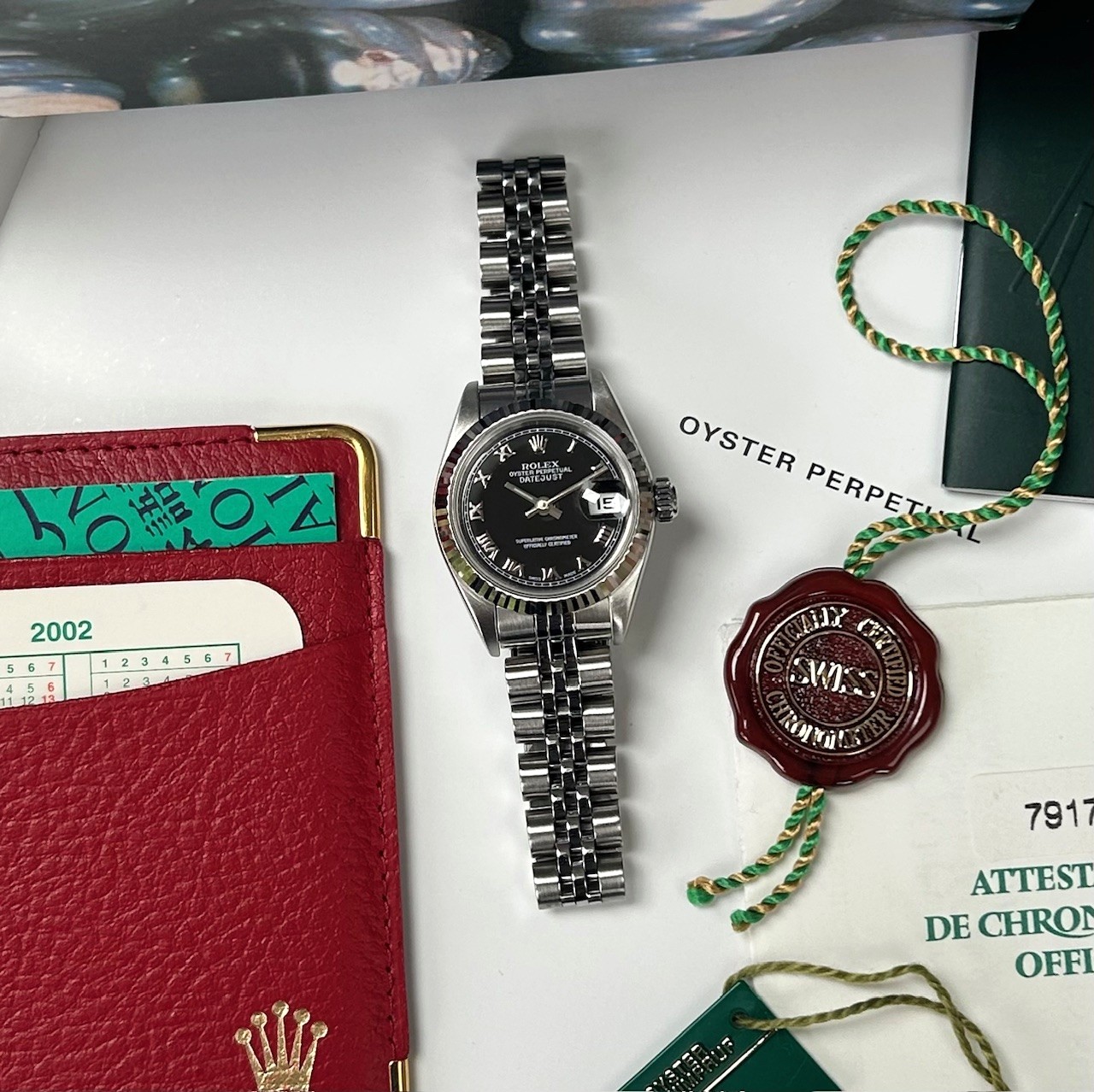2000 Rolex Oyster Perpetual Lady Datejust 26mm Automatic 79174 - Image 2