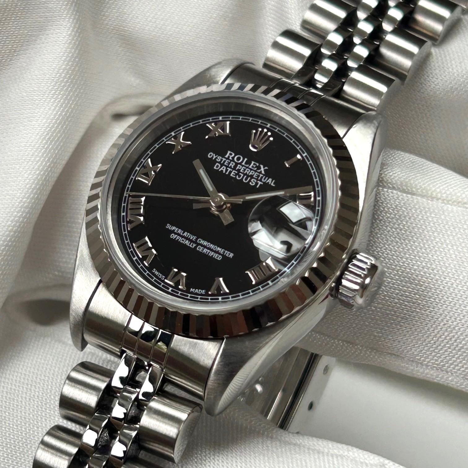 2000 Rolex Oyster Perpetual Lady Datejust 26mm Automatic 79174 - Image 3
