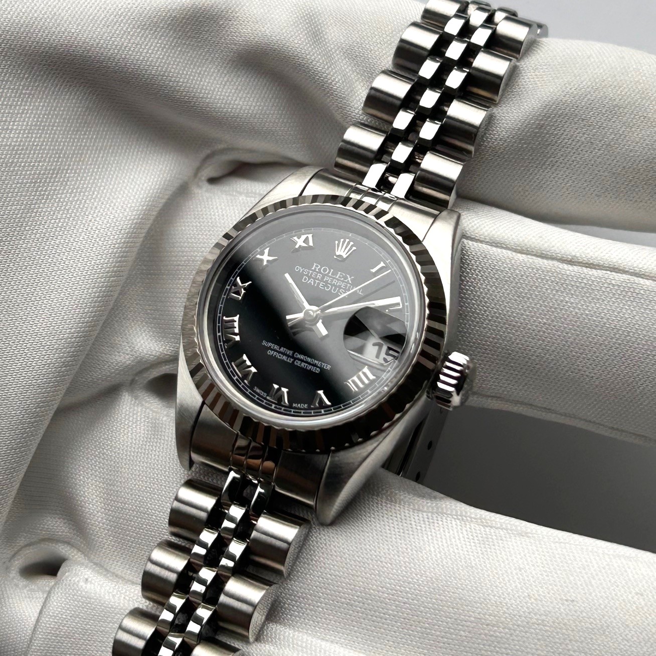 2000 Rolex Oyster Perpetual Lady Datejust 26mm Automatic 79174 - Image 12