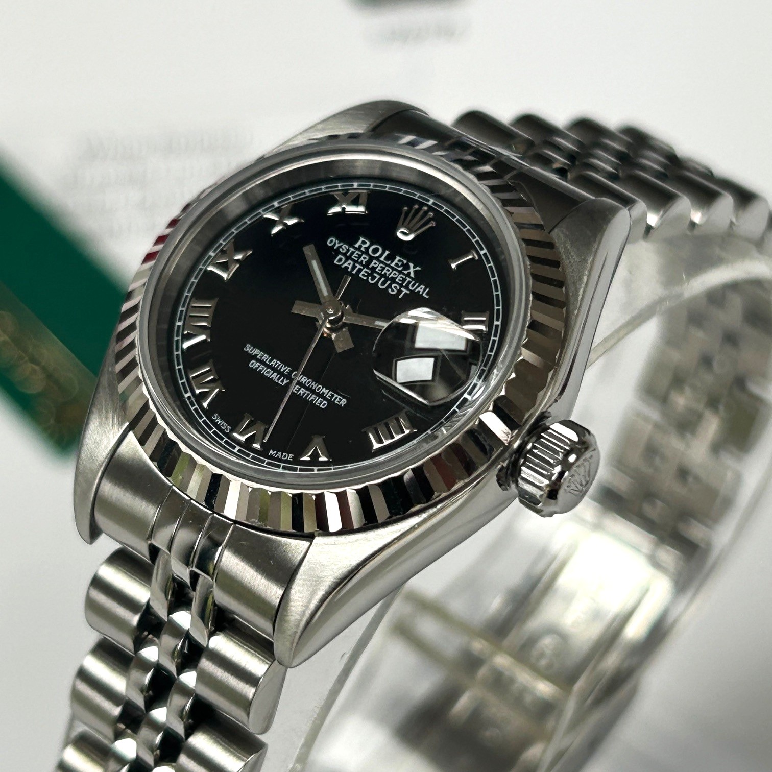 2000 Rolex Oyster Perpetual Lady Datejust 26mm Automatic 79174 - Image 6