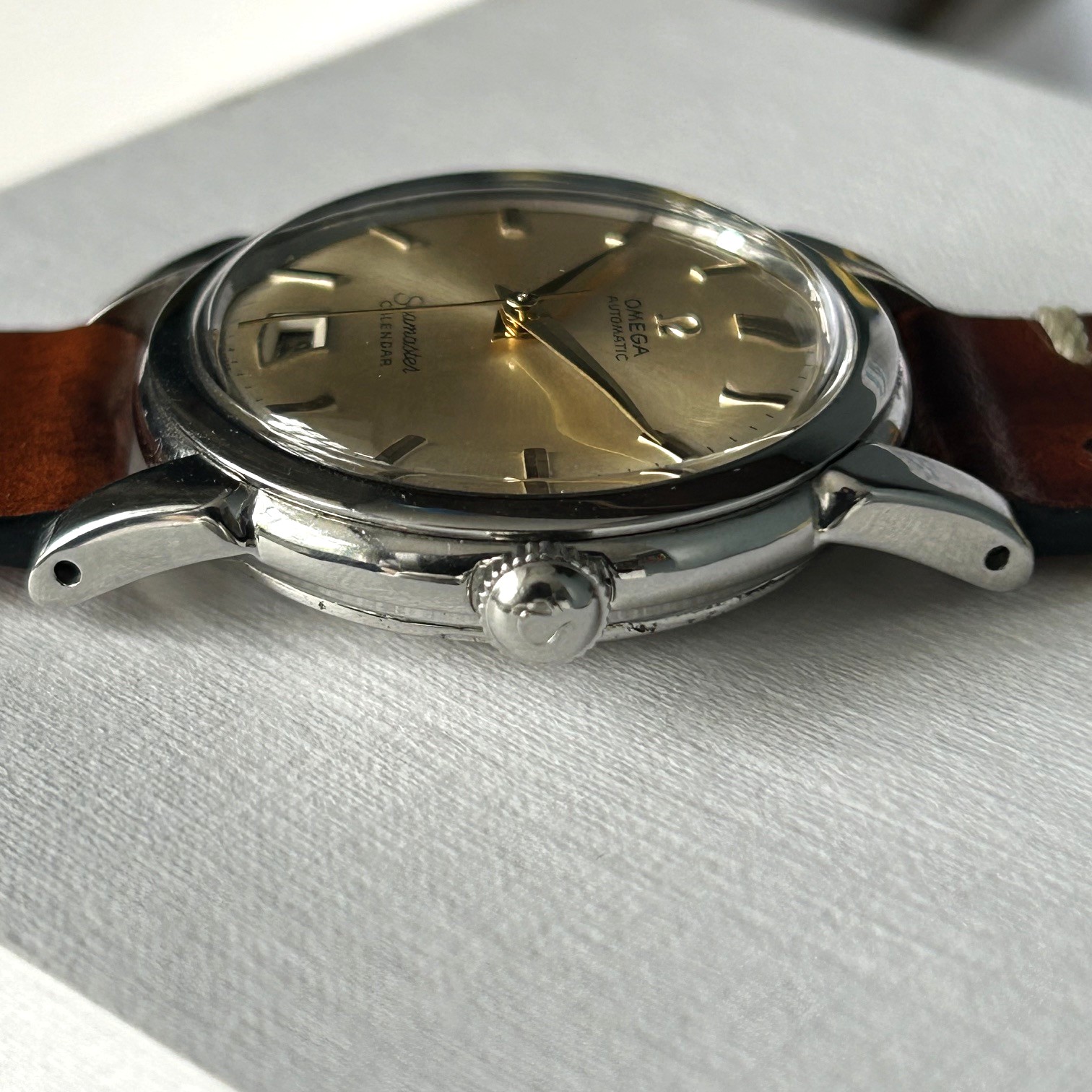 1952 Omega Seamaster Calendar 2627-8-SC Automatic Wristwatch - Image 12