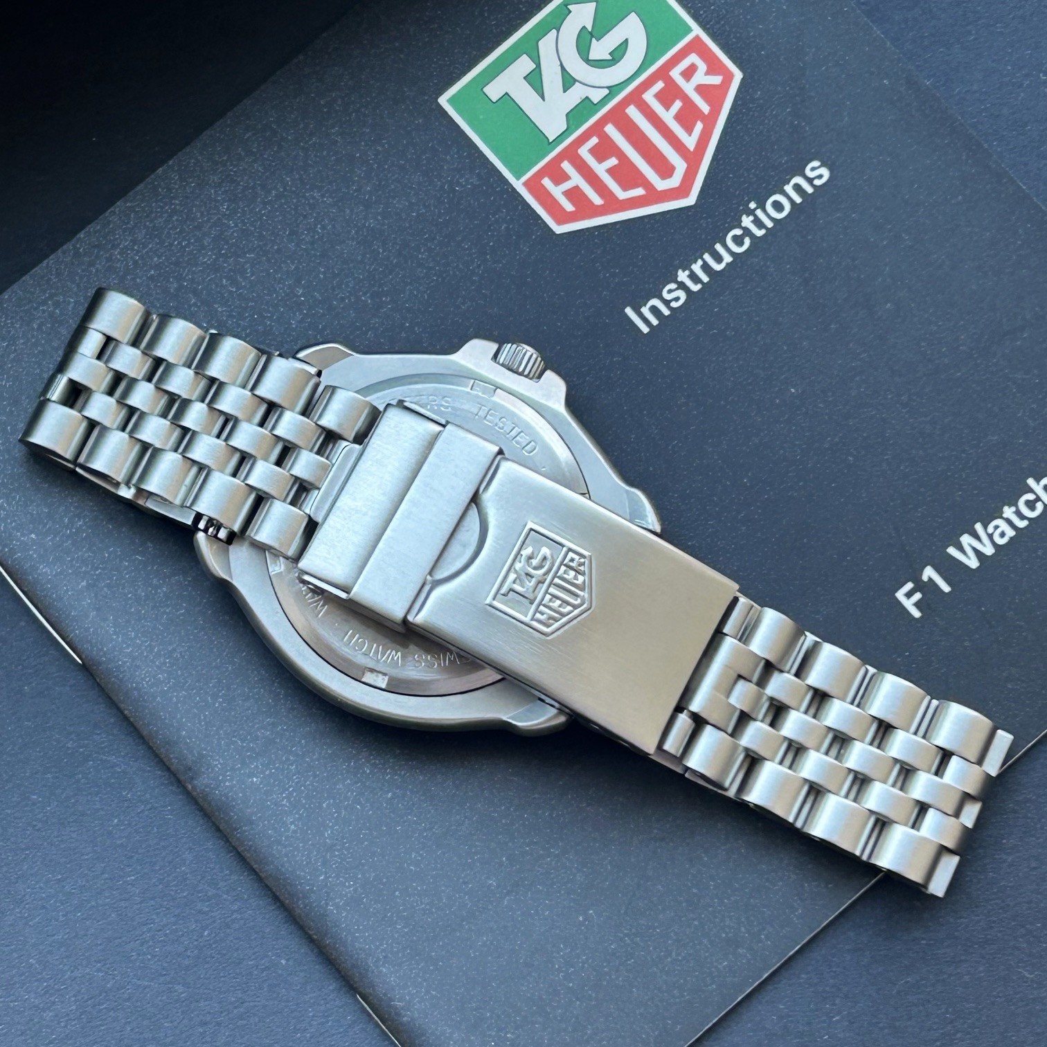 1980's TAG Heuer Formula 1 Professional Quartz Midsize Watch 370.513 - Image 4