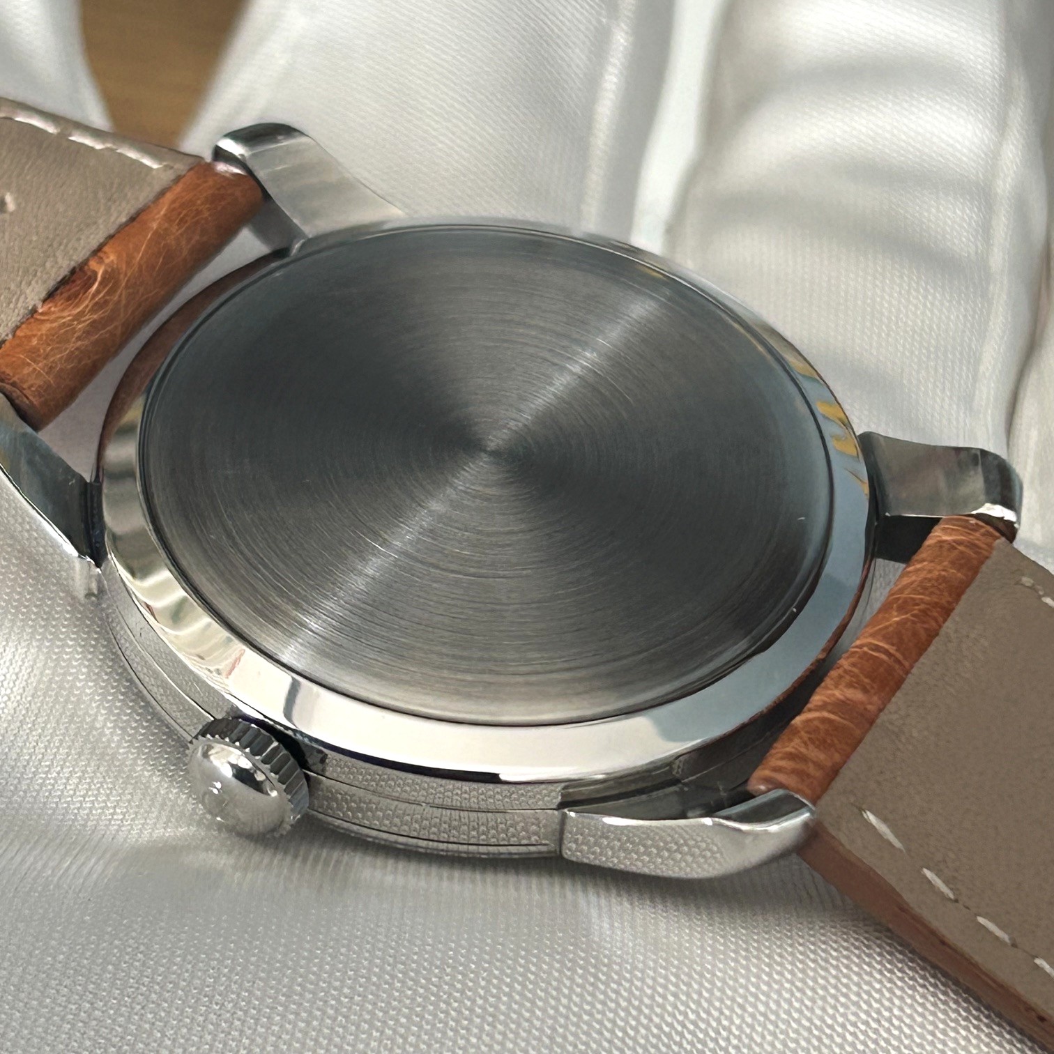 1956 Omega Seamaster Manual Wind Wristwatch Case Ref 238, Original Rare Pigskin Presentation Box & Guarantee - Image 5