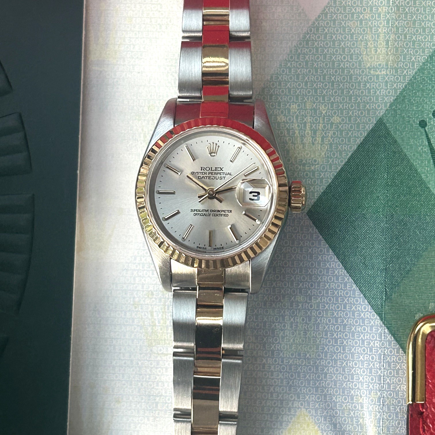 2004 Rolex Lady Datejust 79173 18ct Gold & Stainless Steel, Full Set - Image 4