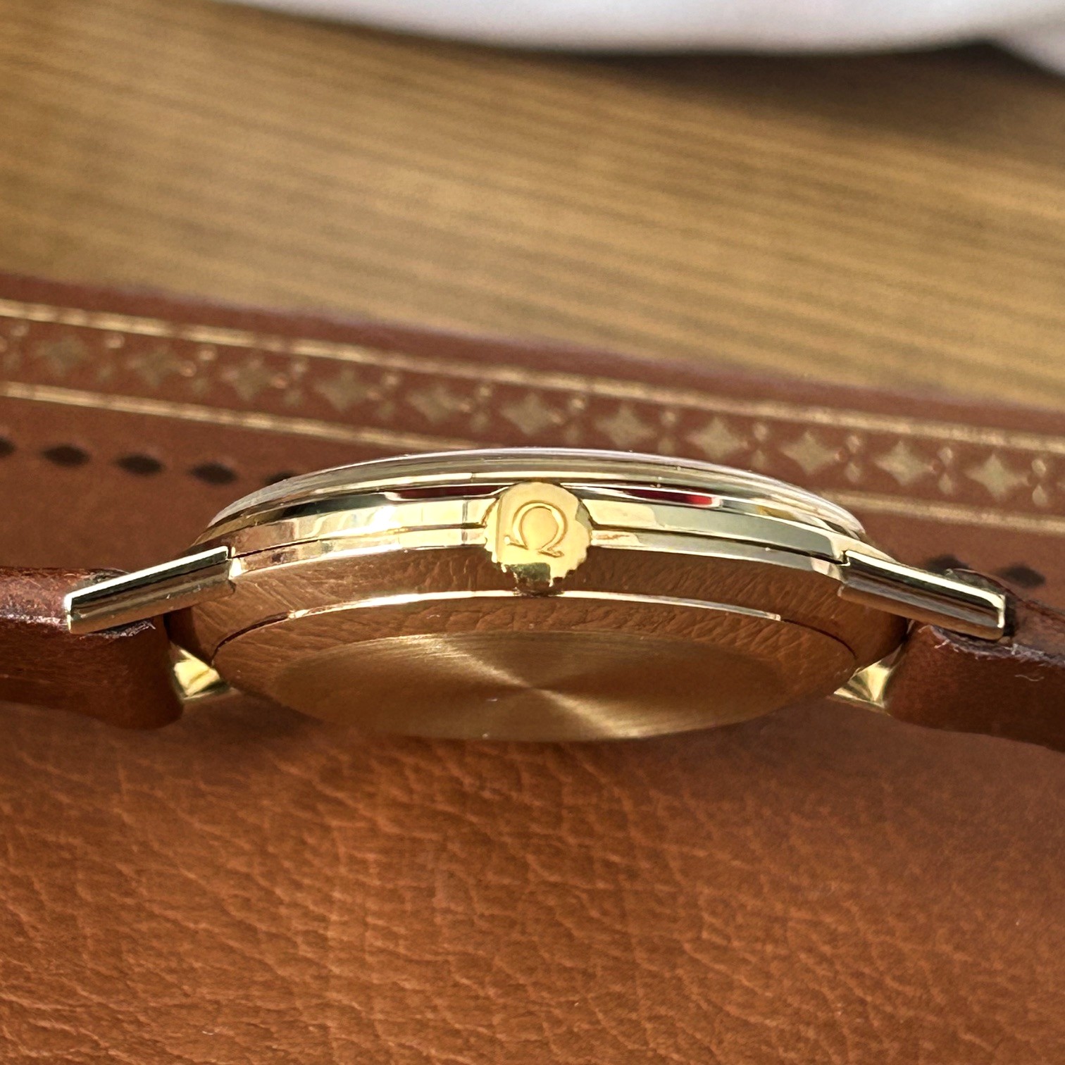 1978 Omega Gents 9ct Gold Manual Wind Dress Watch Ref 1325017 - Image 6